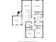 Second floor layout with primary bedroom, walk in closet, bath and three additional bedrooms at 3362 Palm Nw Cir, Kennesaw, GA 30144