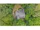 Birds eye view of backyard with a well-manicured lawn at 2722 Brookhaven Ln, Buford, GA 30518