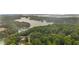 Beautiful wooded area along a lake with several boat docks at 2722 Brookhaven Ln, Buford, GA 30518