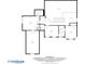 Upstairs floor plan showing the layout of bedrooms, bathrooms, and open-to-below space at 2722 Brookhaven Ln, Buford, GA 30518