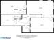 Basement floor plan with layout, dimensions, storage, recreational areas, closets and bathroom for the house at 2722 Brookhaven Ln, Buford, GA 30518