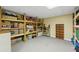 Basement storage room with shelving at 2722 Brookhaven Ln, Buford, GA 30518