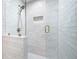 Elegant shower showcasing a glass door and modern fixtures at 3590 Lee Se St, Smyrna, GA 30080