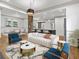 Stylish living room with an open layout and decorative lighting at 187 Vanira Se Ave, Atlanta, GA 30315