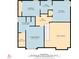Upstairs floor plan featuring bedrooms, bathrooms, and other living spaces, showing layout and dimensions at 4146 Mcever Park Dr, Acworth, GA 30101