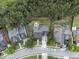 Birds eye view of backyard in a neighborhood at 892 Gramercy Hills Ln, Mableton, GA 30126