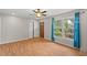 Spacious living room with hardwood floor and big windows offering natural light at 1594 Pine Glen Cir, Decatur, GA 30035