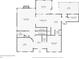 Detailed floor plan of the home showing layout of rooms, including kitchen, Gathering room, and office spaces at 314 Savannah Pl, Loganville, GA 30052