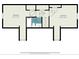 Upstairs floorplan illustrating the bedroom and bathroom layout, offering a clear view of the space at 47 Glen Ridge Dr, Villa Rica, GA 30180