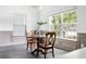 Cozy breakfast nook with natural light and seating for two at 747 Dill Sw Ave, Atlanta, GA 30310