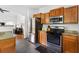 Contemporary kitchen with stainless steel appliances and granite counters at 747 Dill Sw Ave, Atlanta, GA 30310