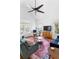Bright living room with high ceilings, large windows, and modern furnishings at 747 Dill Sw Ave, Atlanta, GA 30310