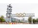 Iconic 1996 Olympic cauldron and rings over the street in Centennial Olympic Park District, Atlanta at 1305 Lakota Pl, Atlanta, GA 30315