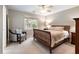 Cozy bedroom featuring a window, neutral walls, and comfortable seating at 1975 River Forest Drive, Marietta, GA 30068