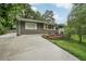 Well-maintained one-story home features a concrete driveway, mature landscaping, and blue front door at 1977 Wee Kirk Se Rd, Atlanta, GA 30316
