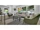 Bright living room featuring neutral-toned walls, large windows, and stylish modern furniture at 2991 Catalina Dr, Decatur, GA 30032