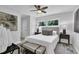 Serene main bedroom with natural light, neutral decor, a ceiling fan, and comfortable furnishings at 2991 Catalina Dr, Decatur, GA 30032