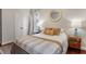 Cozy bedroom with ample natural light, closet, and stylish lamps at 3777 Peachtree Ne Rd # 1112, Brookhaven, GA 30319