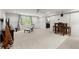 Basement featuring neutral walls, carpet, and lounge area at 2015 Samuel Close Ct, Alpharetta, GA 30009