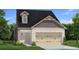Charming home featuring a brick exterior, two-car garage, and a neatly landscaped front yard at 265 Abbotts Crossing Cir, Conyers, GA 30094