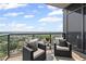 Relaxing balcony with city views and comfortable seating at 3630 Peachtree Ne Rd # 2408, Atlanta, GA 30326