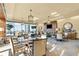 Bright dining room features high ceilings, cityscape views, and tables with seating, perfect for gatherings at 3630 Peachtree Ne Rd # 2408, Atlanta, GA 30326