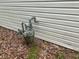 Close-up exterior home gas meter at 3785 Somerset Sw Dr, Marietta, GA 30064