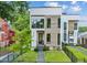 Beautiful exterior of a modern house with a well-maintained front yard at 536 Highland Ne Ave # A, Atlanta, GA 30312