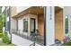 Covered porch offering a cozy outdoor space for relaxation at 536 Highland Ne Ave # A, Atlanta, GA 30312