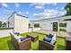Relaxing roof top deck with comfortable seating and greenery at 536 Highland Ne Ave # A, Atlanta, GA 30312