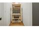 Hallway featuring a wooden wine rack storing wine bottles at 536 Highland Ne Ave # A, Atlanta, GA 30312