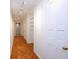 Bright hallway featuring hardwood floors and recessed lighting at 2734 Peachtree Nw Rd # C-404, Atlanta, GA 30305