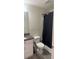Cozy bathroom featuring a vanity with granite countertop and a shower with a curtain at 1942 Dillon Dr, Lithonia, GA 30058