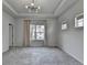 Spacious bedroom features three large windows and plush carpeting at 3360 Pickens St, Duluth, GA 30096