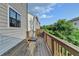 View of the deck with an umbrella, offering an outdoor space for relaxing at 3360 Pickens St, Duluth, GA 30096