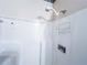 Clean white shower with showerhead at 1183 Iron Gate Blvd, Jonesboro, GA 30238