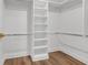 Walk-in closet with custom shelving and ample storage space at 4800 Timberland Sw Dr, Mableton, GA 30126