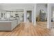 Open floor plan with living room, kitchen, and stylish decor at 2045 Bethany Spring Trce, Cumming, GA 30041