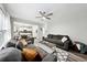 Open living area that flows into the kitchen, creating an inviting space for gatherings at 402 Homestead Dr, Dallas, GA 30157