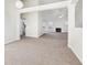 Open concept living room features a fireplace and lots of natural light at 245 London Ln, Hiram, GA 30141