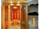 In-home sauna perfect for relaxing after a long day at 360 Glade Knoll Trail Trl, Fayetteville, GA 30215