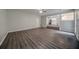 Spacious living room with new floors and abundant light at 621 Lakewater View Dr, Stone Mountain, GA 30087