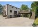 View of the home featuring the large, multi-level deck and paved area at 821 Erin Sw Ave, Atlanta, GA 30310