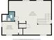 Upstairs floor plan showcasing the layout of the bedrooms and bathroom at 821 Erin Sw Ave, Atlanta, GA 30310