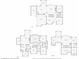 A detailed floor plan showcases all levels of the home, including dimensions and room layouts at 10565 Highgate Manor Ct, Duluth, GA 30097