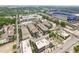 Aerial view of a residential area with modern townhomes and parking spaces at 218 South Se Ave, Atlanta, GA 30315