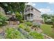 Landscaped backyard features garden beds and lush greenery at 218 South Se Ave, Atlanta, GA 30315