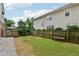 Spacious backyard with lush green grass and wooden fence at 218 South Se Ave, Atlanta, GA 30315