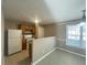Kitchen and dining area combo with white appliances and tile flooring at 3116 Leyland Ct, Decatur, GA 30034