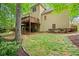 Spacious backyard with a large deck is perfect for entertaining guests at 4246 N Mountain Ne Rd, Marietta, GA 30066